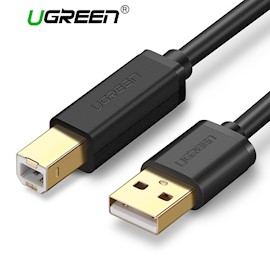 პრინტერის კაბელი UGREEN US135 (10350) USB 2.0 AM to BM print cable 1.5M 