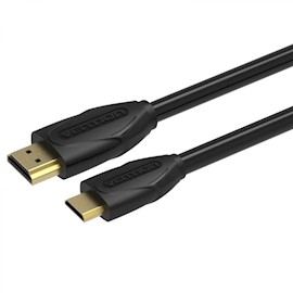 HDMI კაბელი VENTION VAA-D02-B150 Mini HDMI Cable 1.5M Black