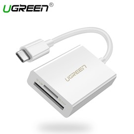 ბარათის წამკითხველი UGREEN US235 (40864) USB Type-C SD/TF Card Reader (4.0)