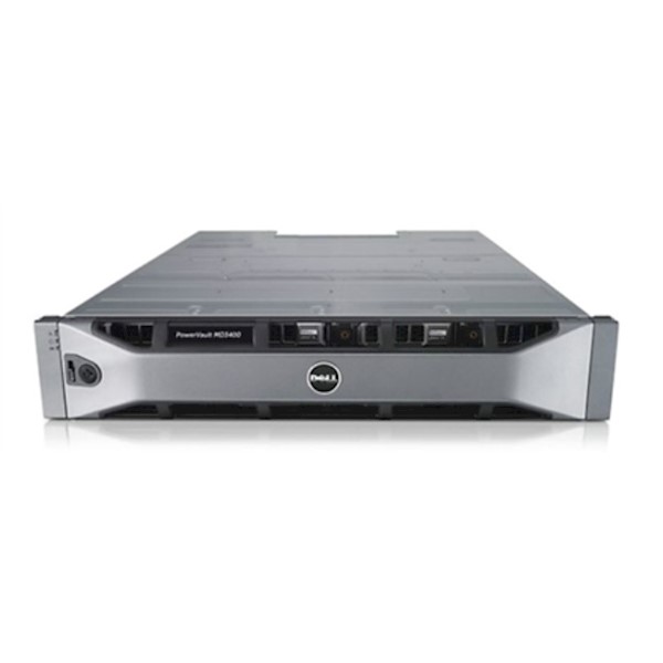 Dell Storage PowerVault MD3400, No HDD, 2x600W, 2xControllers, LSI 12GB