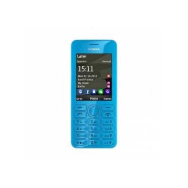 Nokia 206 Dual SIM Mobile Phones CYAN 0022S08 0022S08 Nokia