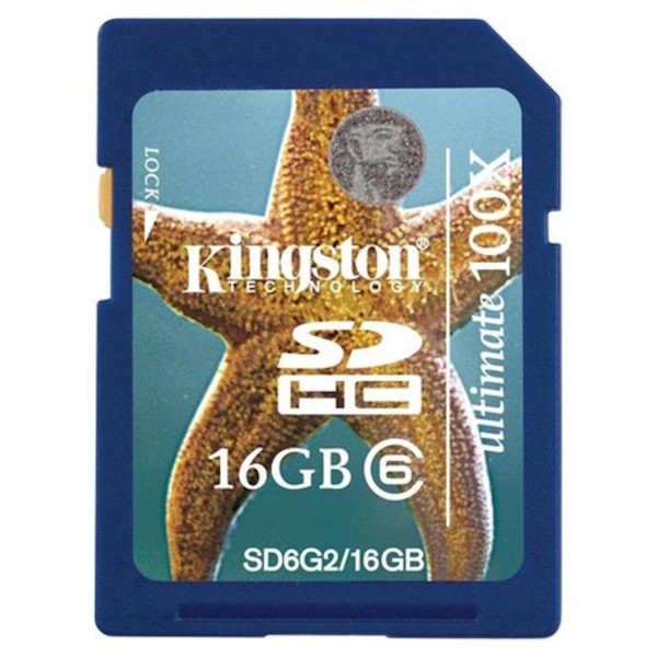 Carte sdhc 16go class 6g 2 (740617179798)