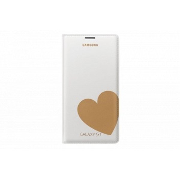 MOBILE CASES SAMSUNG SAMSUNG GALAXY S5 FLIP COVER MOSCHINO HEART