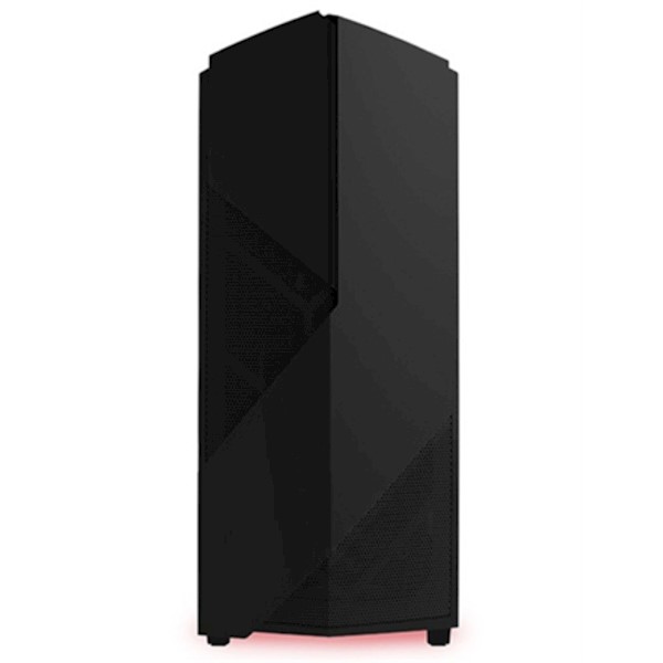 NZXT Noctis 450 Side window, 2 x USB3.0, 2 x USB2.0, Audio, Black, Red, MidleTower, Power
