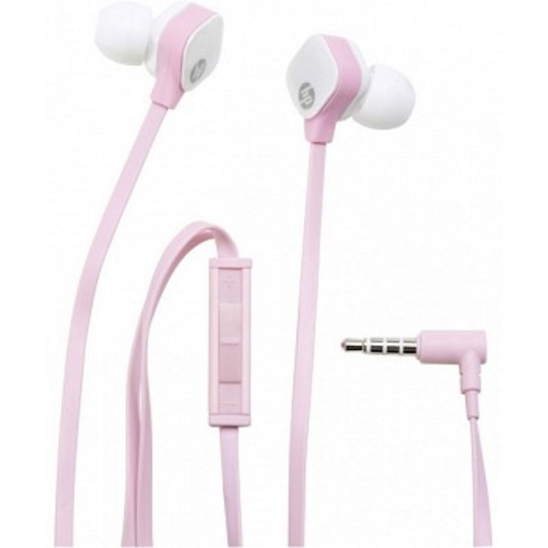 ყურსასმენი HP In Ear H2300 Pink Headset H6T17AA ყურსასმენი HP In Ear H2300 Pink Headset H6T17AA