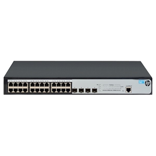 HP 192024G Switch JG924AABB JG924AABB HP სერვერები