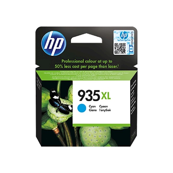 კარტრიჯი Hp 935xl High Yield Cyan Original Ink Cartridge C2p24ae C2p24ae Hp კარტრიჯები 