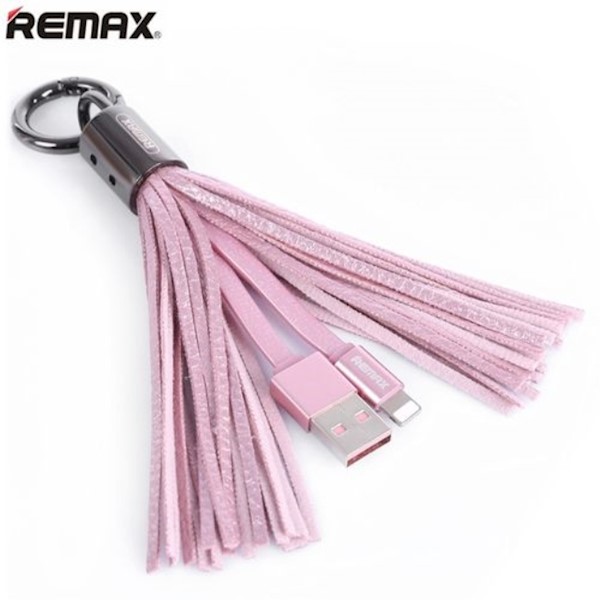 Remax Tassels Ring Data Cable for Lightning RC053i RC053i pink RC