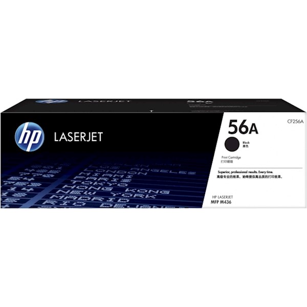 კარტრიჯი HP 56A Black Original LaserJet Toner Cartridge | CF256A ...