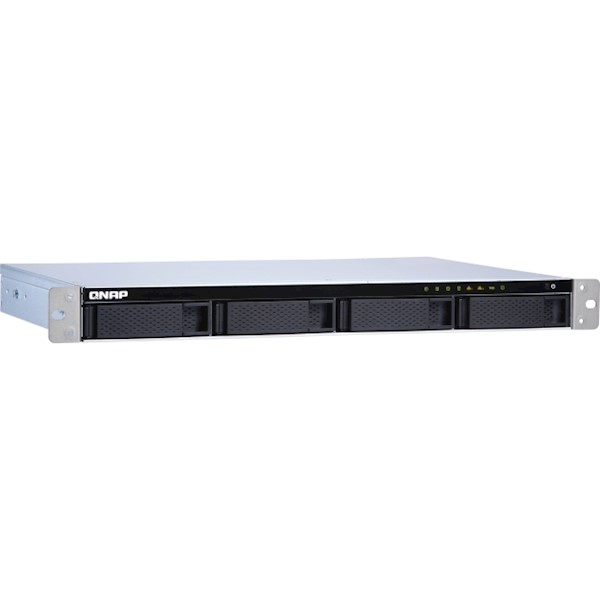 Storage system Qnap TS-431XeU-2G, 4-Bay Rack 1U NAS, 1.7GHz, 2 GB DDR3 ...