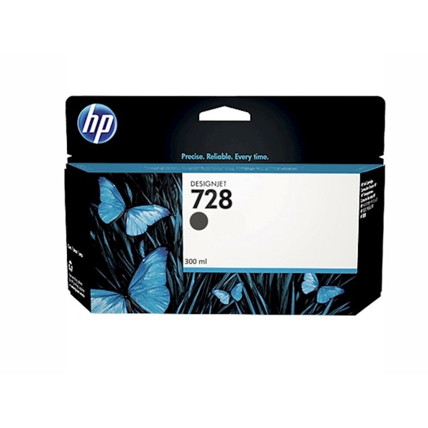 კარტრიჯი Hp 728 300 Ml Matte Black Designjet Ink Cartridge F9j68a F9j68a Hp კარტრიჯები 