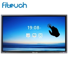 ინტერაქტიული ეკრანი, სმარტ ეკრანი Fitouch TVI65H8A 65 inch Brightness 350cd/㎡ RJ45 Resolution 3840 Lifetime 50000 hours