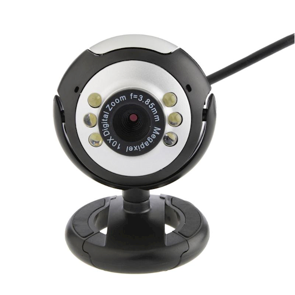 კომპიუტერის ვებ-კამერა მიკროფონით PC CAMERA MINI PACKING Web Cam ...
