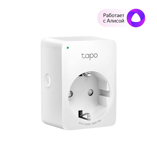 Smart დენის სოკეტი Tapo P100 TP-Link Mini Smart Wi-Fi Socket