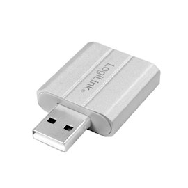 ადაპტერი Logilink UA0298 USB audio adapter silver