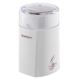 ყავის საფქველი scarlett Coffee grinder (white)