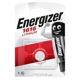 ელემენტი Energizer 1616 ლითიუმ ელემენტი-ღილაკი, 1ც შეკრა 1616-PIP1 (611322), 1539