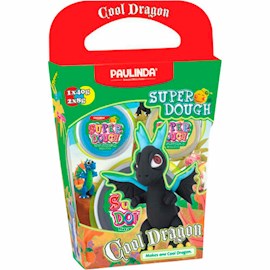 პლასტელინი PAULINDA PL-081378-17 Super Dough Cool Dragon black