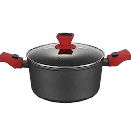 ტაფა Amercook AC-0108905/24 24cm, Black/Red