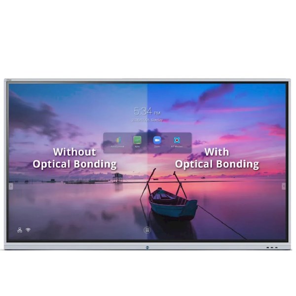 ინტერაქტიული ეკრანი, სმარტ ეკრანი Vivitek NovoTouch EK863i, 86”, 4K UHD, Android v8.0,  Smart Board, Grey