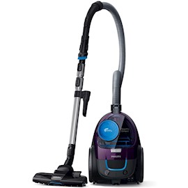  მტვერსასრუტი Philips  FC9333/09, 900W, 1.5L, Vacuum Cleaner, Black/Purple