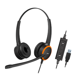 USB ყურსასმენი Axtel Prime MS HD duo NC USB AXH-PRIMSD call center