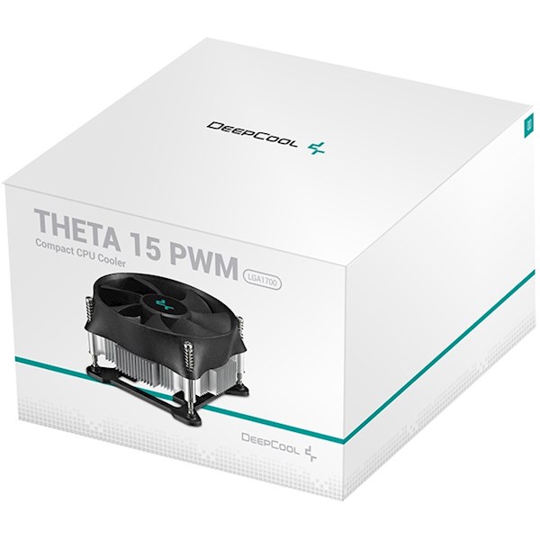 ქულერი DeepCool THETA 15 PWM, 100mm, 2800RPM, Cooler, Black | 100304 ...