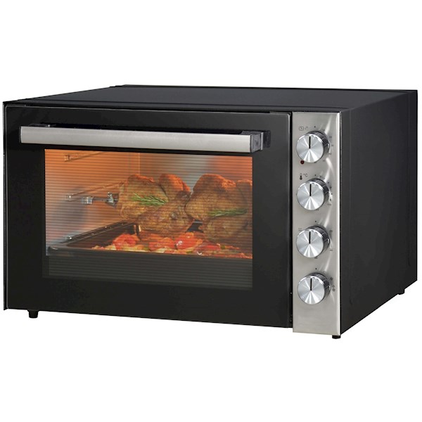ელექტრო ღუმელი Luxell LX9325, 2500W, 70L, Electric Oven, Black/Silver