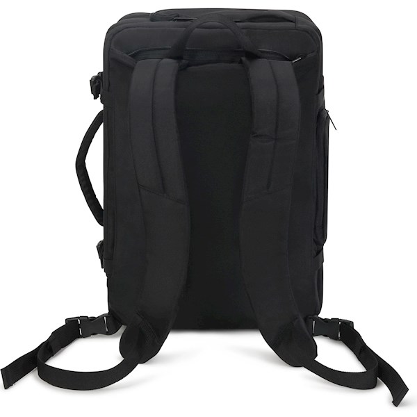 DICOTA Plus Spin Backpack For Laptop Up To 15.6 Inches - 27L Waterproof Black Backpack